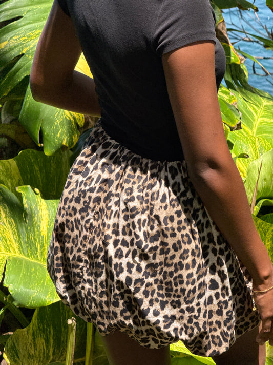 Mini Jupe Léopard